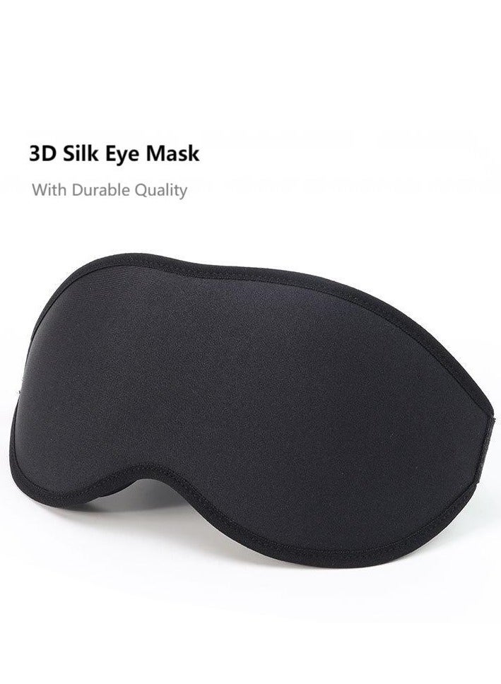 ORiTi Sleep Eye Mask for Men Women, 3D Contoured Cup Sleeping Mask & Blindfold, Concave Molded Night Sleep Mask, Block Out Light, Soft Comfort Eye Shade Cover for Travel Yoga Nap - Image 3