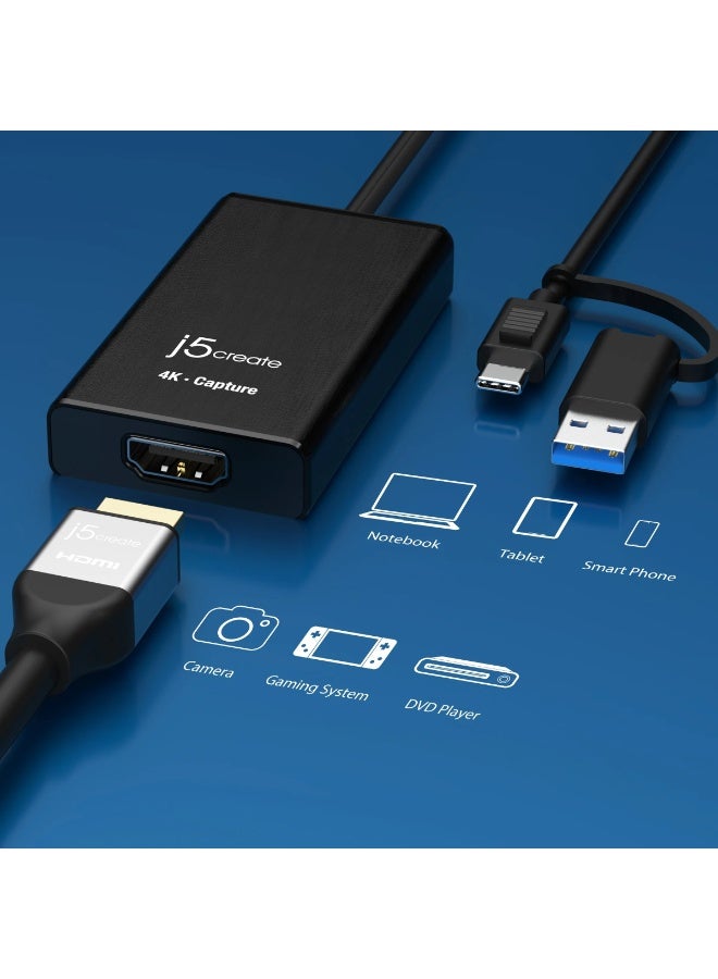 j5create J5-JVA11 4K HDMI™ Capture Adapter - Image 4