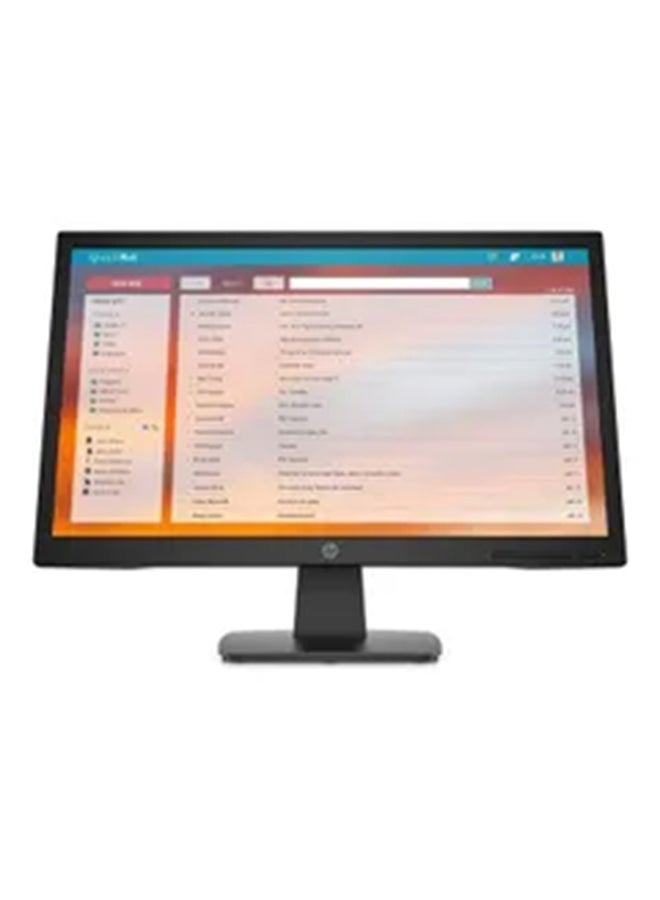 HP شاشة LED مقاس 21.5 بوصة بدقة كاملة الوضوح (1920×1080) وبمنفذ VGA بمعيار VESA وزمن استجابة 5 مللي ثانية ومعدل تحديث 75 هرتز طراز 9TT53AS#ABU لون أسود. - Image 2