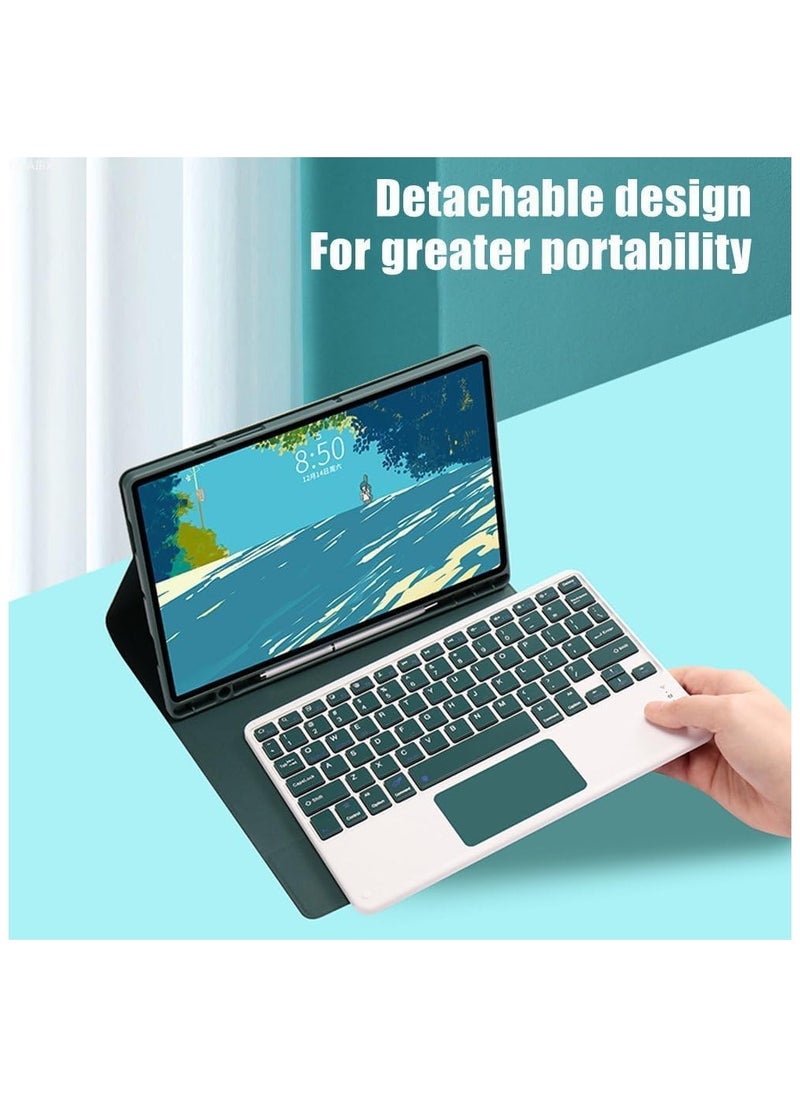 General - Touchpad Keyboard Case Compatible with Samsung Galaxy Tab S6 Lite 10.4'' 2024 (SM-P620/P625/P627),Backlight, Multi-Touch Trackpad, Flip Stand Case with Pencil Holder and Mouse - Image 1