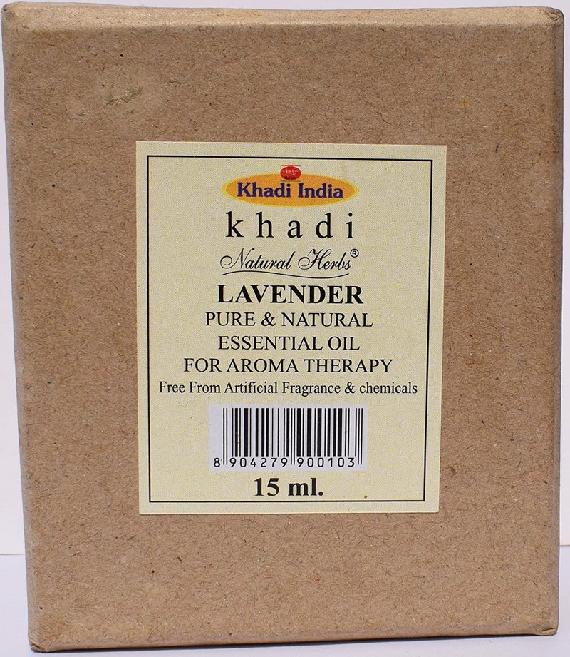Khadi Natural Herbal Khadi Natural Herbs Lavender Pure Natural Essential Oil 15ml