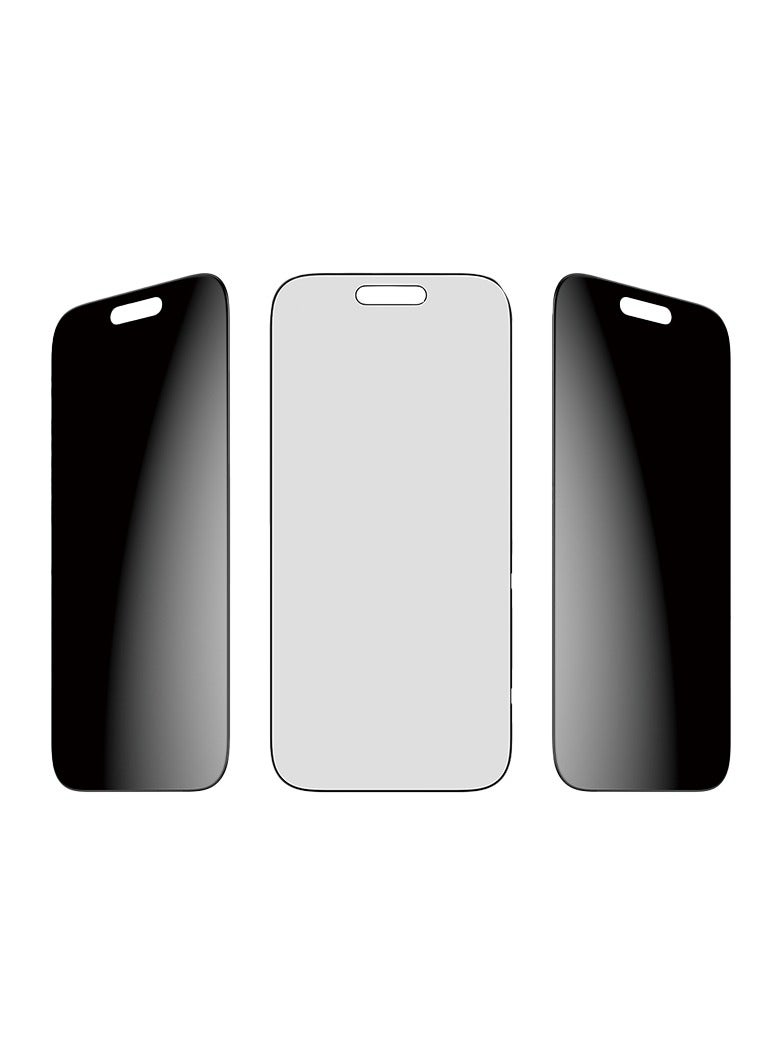 PanzerGlass Screen Protector Black Frame Ultra-Wide Fit iPhone 17 Pro - Privacy - Image 4