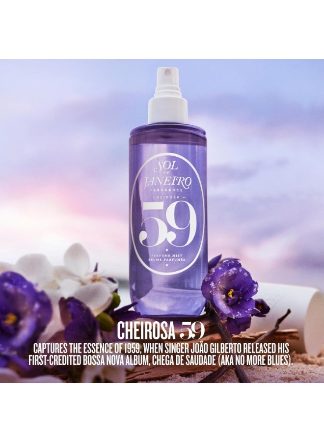 Sol de Janeiro Cheirosa ’59 Perfume Mist 90ml – Hair & Body Fragrance Spray, Warm Vanilla Orchid Scent, Long-Lasting Lightweight Perfume Mist - Image 3