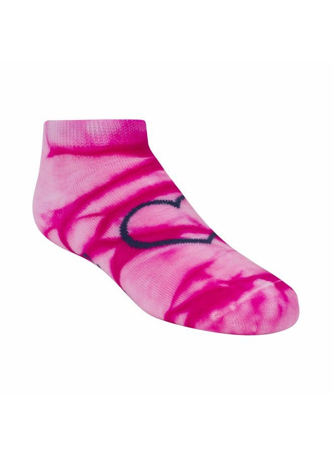 SKECHERS girls 6 Pack Low Cut Socks, Multi, 7-8.5 - Image 4