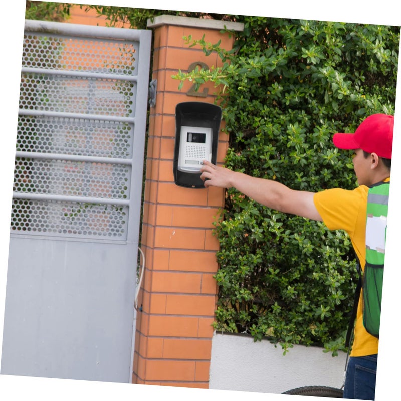 Rain Control Cover for Fingerprint Facial Recognition Doorbell Attendance Device Easy Install Durable - Image 3