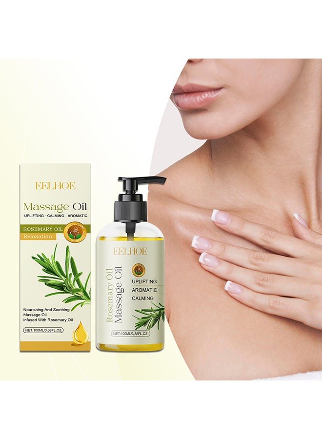 إيلهو زيت الجسم بإكليل الجبل من EELHOE، يغذي البشرة ويعتني بها، ويدلك ويرطب الجسم - Image 2