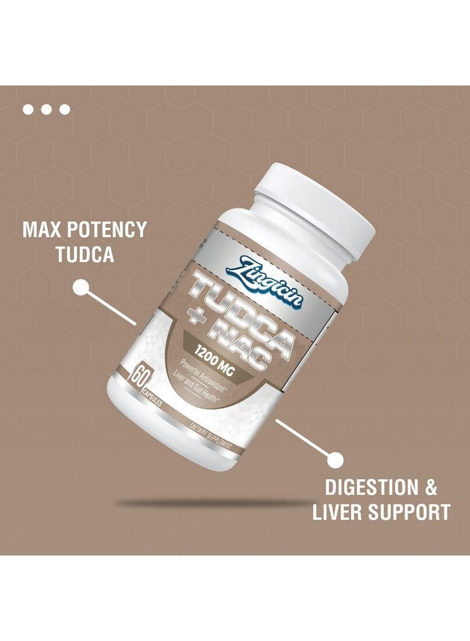Zingicin TUDCA with NAC Supplement 1200mg - 60 Capsules,Powerful TUDCA Bile Salt Plus N-Acetyl-Cysteine,Antioxidant Supplements for Liver,Digestion - Image 4