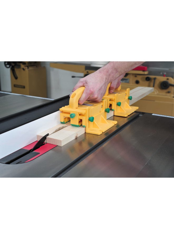 MICROJIG GRR-RIPPER GR-100 3D Table Saw Pushblock, Yellow