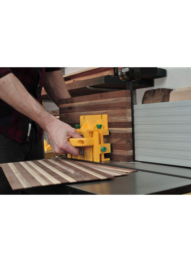 MICROJIG GRR-RIPPER GR-100 3D Table Saw Pushblock, Yellow