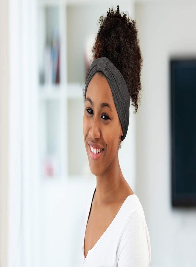 Winitas Makeup Headband for Black Women Cotton Hair Wrap Satin - Image 2
