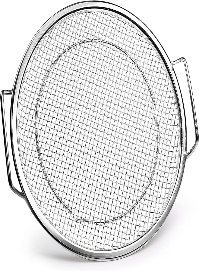 Stainless Steel Round Cooling Rack - TERWOK Baking Steaming Cooking Wire Rack for Cookie Cake (9IN)