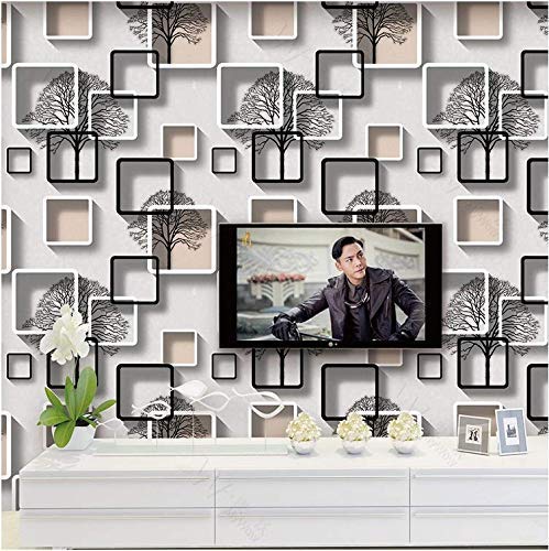 Eurotex Wall Paper for Wall Decor, Non Adhesive Wallpaper for Walls Living Room, Bedroom (53 x 1000 cm, Roll 57sqft, Multicolor 3D Design) - Image 3