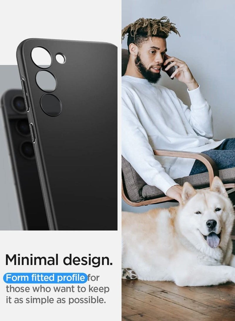 Spigen Thin Fit for Samsung Galaxy S23 PLUS Case Cover (2023) - Black - Image 4
