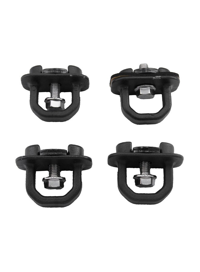 NIBEMINENT 4-Piece Replacement Truck Bed Side Wall Anchor - Image 1