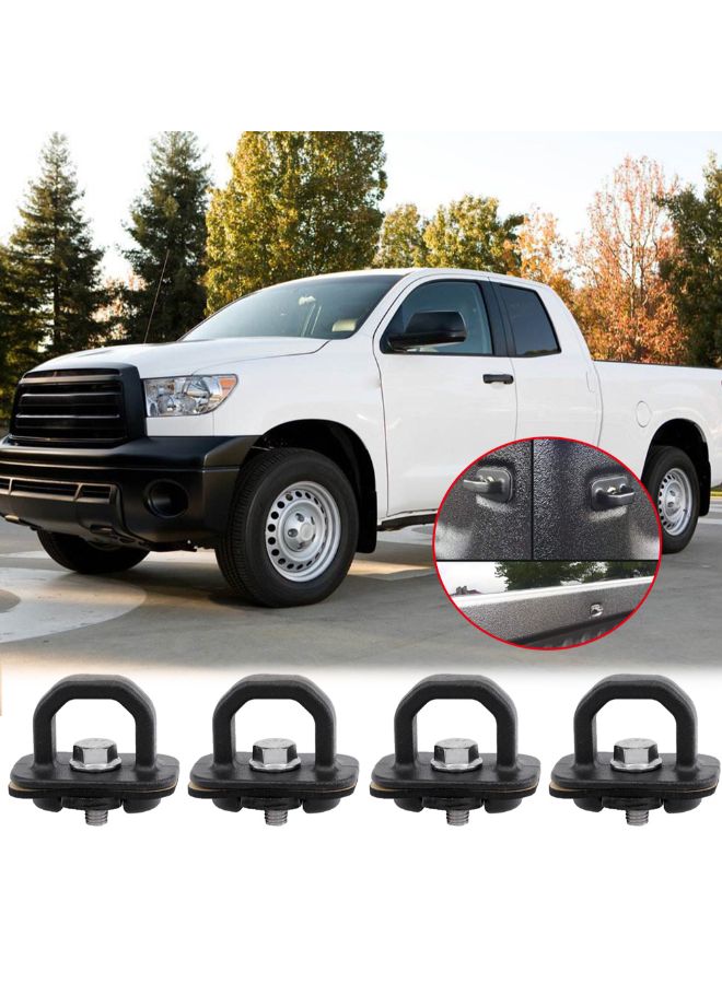 NIBEMINENT 4-Piece Replacement Truck Bed Side Wall Anchor - Image 3