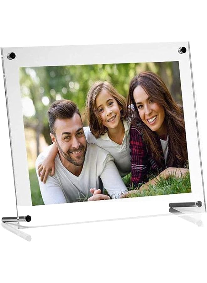 erorex Picture Frame 8.5X11.5 Inch Clear Acrylic Photo Frame A4 Letter Size Decorative Poster Frame Desktop Tabletop Display 1 Pack - Image 1