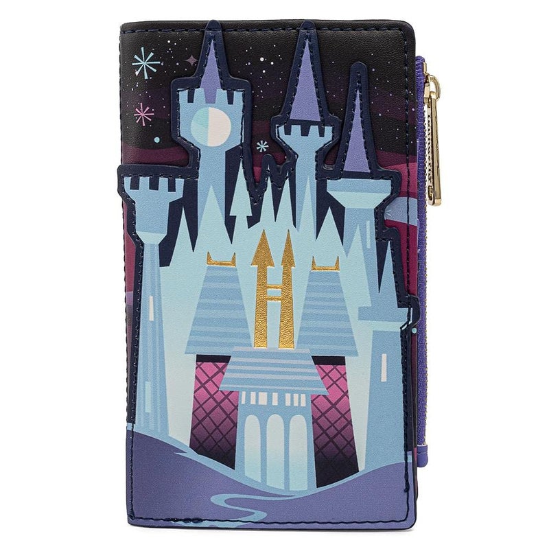 Loungefly Disney Cinderella Castle Series Flap Wallet - Image 1