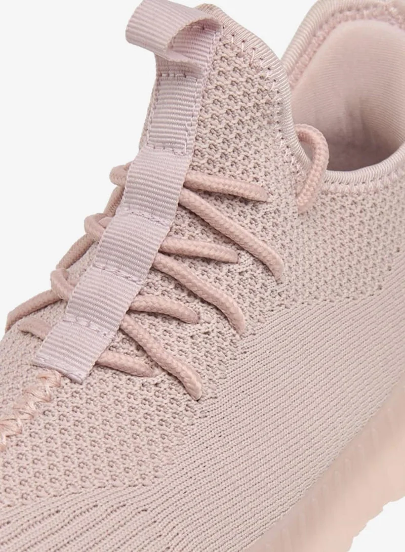 Oaklan by Shoexpress PINK Women's Textured Sports Shoes with Lace-Up Closure for Women | Best Price UAE