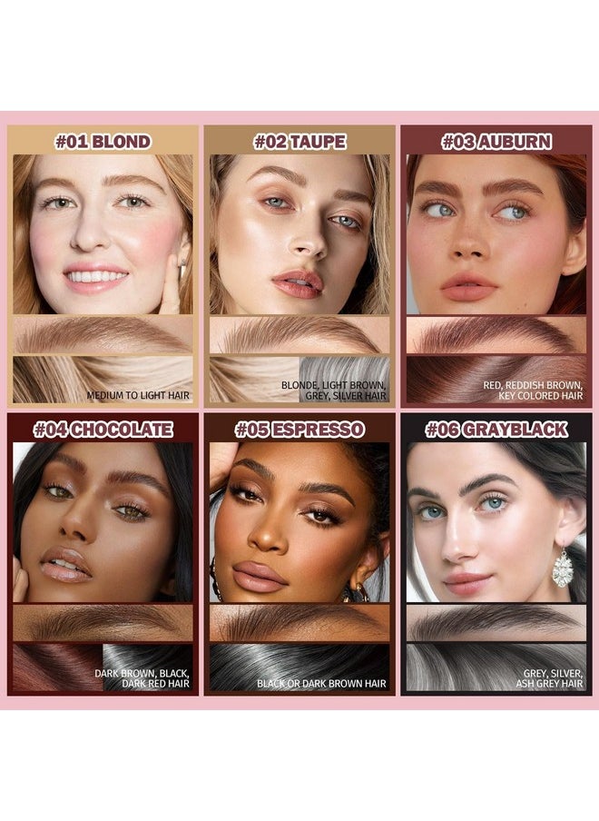 Anglicolor Anglicolor Upgraded Liquid Microblading Eyebrow Pen,Teardrop Angled Micro Eyebrow Brush To Microblading Eyebrow,Hair-Like Strokes,Natural Easy To Color Long Lasting Quick Drying (#04Chocolate)  - Image 2