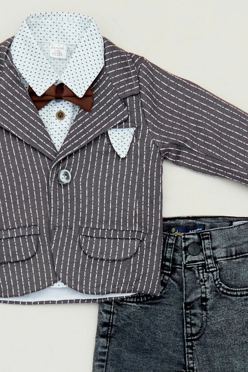 فولامودا 3-Piece Boy's Suit with Pocket Detail
