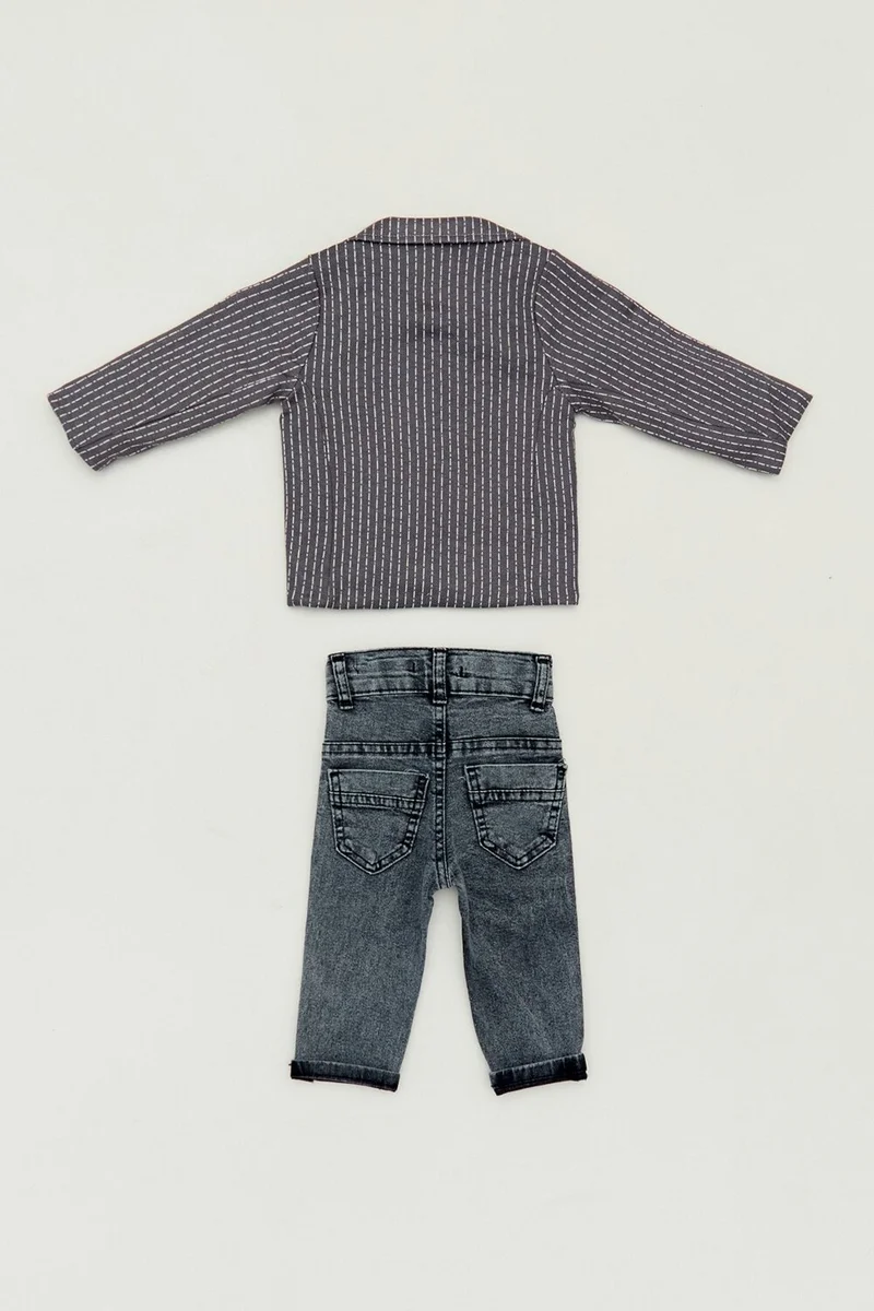 فولامودا 3-Piece Boy's Suit with Pocket Detail