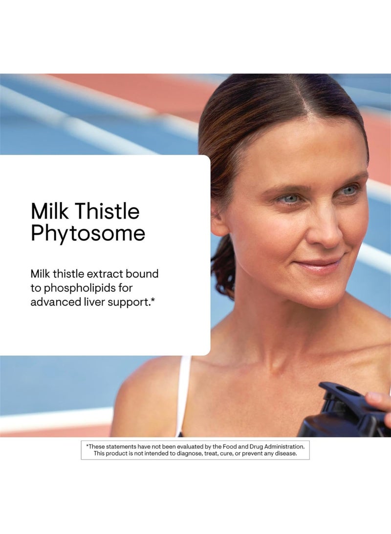 ثورن نباتي Siliphos Milk Thistle Phytosome لدعم الكبد ويساعد في الحفاظ على مستويات الجلوتاثيون الطبيعية | 90 كبسولة مكمل غذائي - Image 4