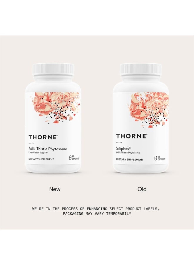 ثورن نباتي Siliphos Milk Thistle Phytosome لدعم الكبد ويساعد في الحفاظ على مستويات الجلوتاثيون الطبيعية | 90 كبسولة مكمل غذائي - Image 3