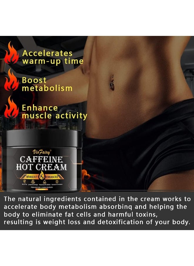 VIOFAIRY - Caffeine Anti Cellulite Hot Cream, Body Sculpting Cellulite Workout Cream For Women & Men - Image 1