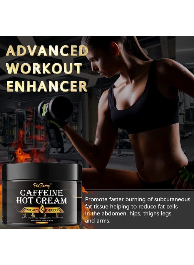 VIOFAIRY - Caffeine Anti Cellulite Hot Cream, Body Sculpting Cellulite Workout Cream For Women & Men - Image 1