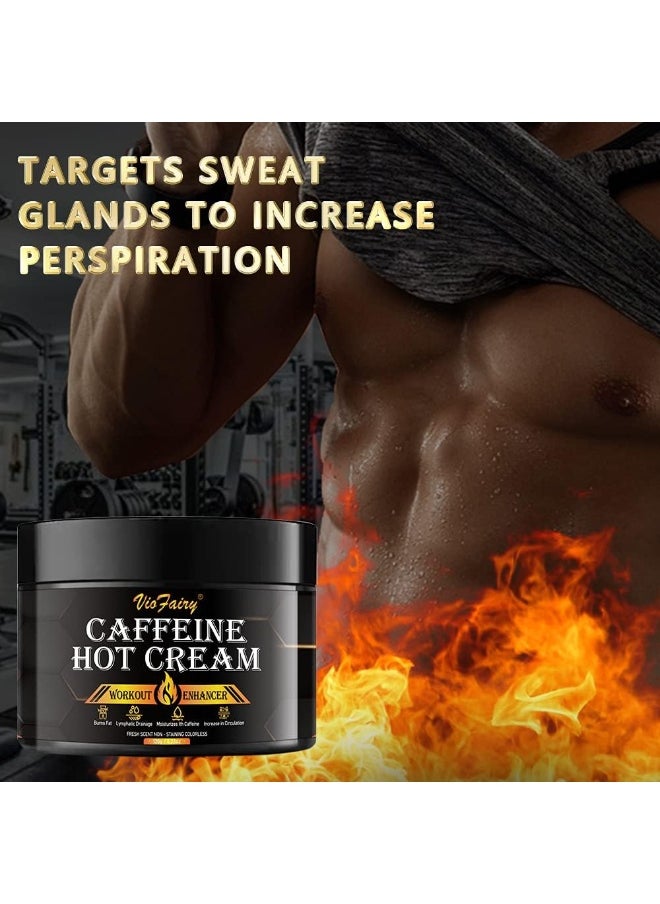 VIOFAIRY - Caffeine Anti Cellulite Hot Cream, Body Sculpting Cellulite Workout Cream For Women & Men - Image 1
