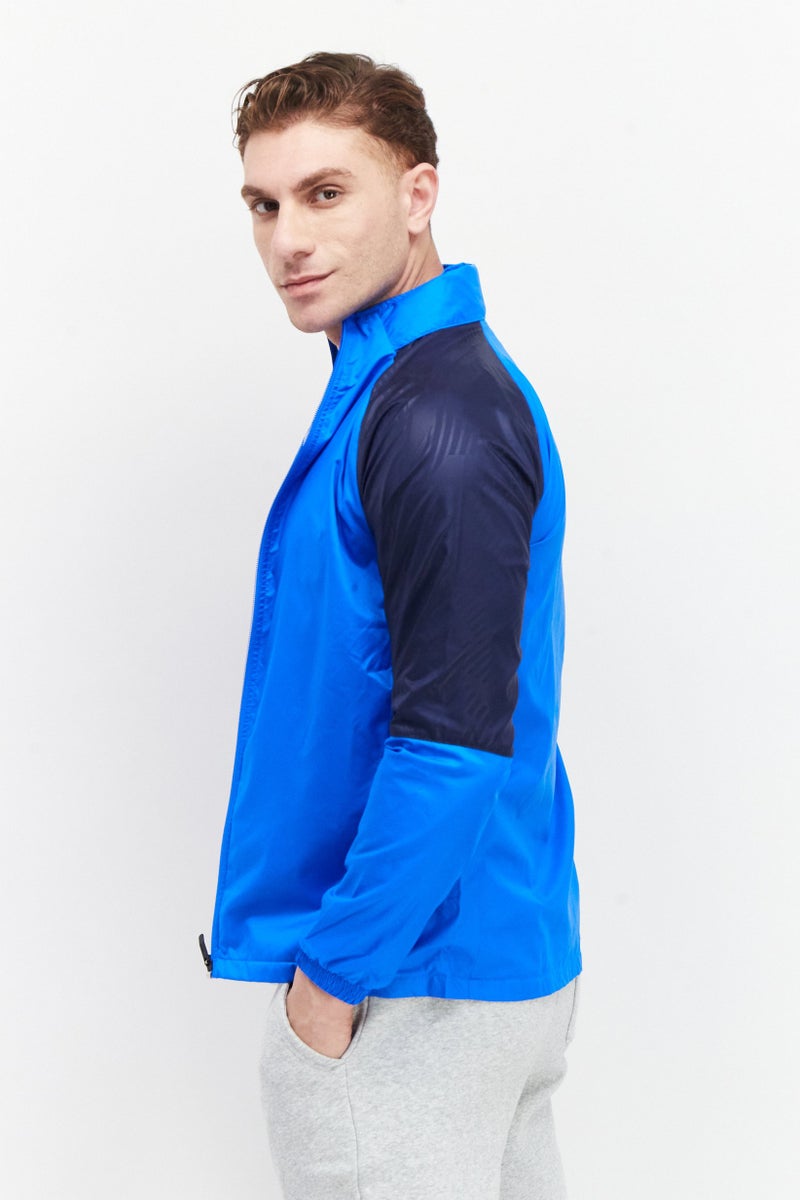 PUMA جاكيت رياضي للرجال، مناسب للتدريب، أزرق - Image 4