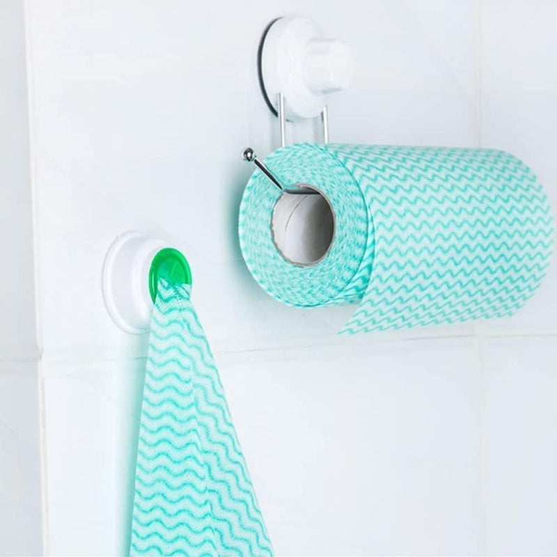 Jebblas dish cloths disposable cloth roll jay clothes all purpose cloths j cloths for kitchen all purpose cleaning cloth 3 Roll Green - Image 2