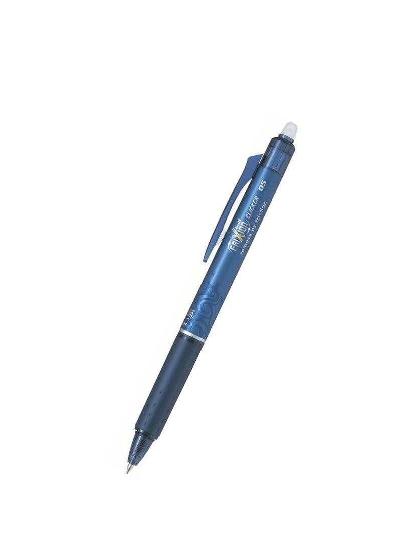 PILOT 3-Piece Frixion Clicker Erasable Ball Pen 0.5mm Tip Blue Black Ink - Image 2