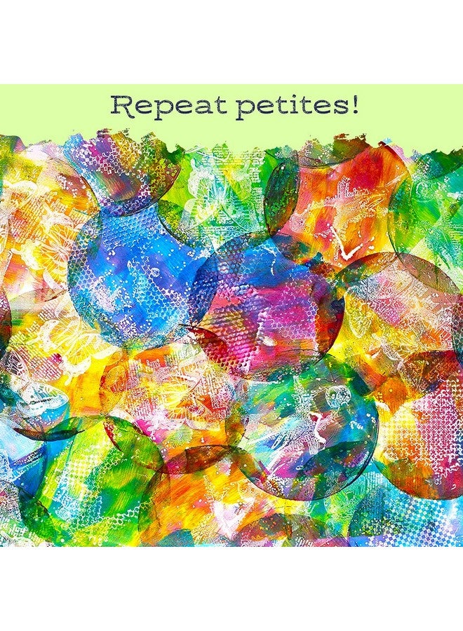 Gel Press Petites Monoprinting Plates 3 Piece Circle Triangle Square For Printmaking Scrapbooking Paper Crafts Home Decor And More 10812 Cir - Image 3