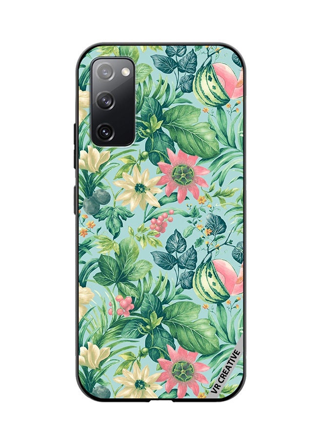 VR CREATIVE Protective Case Cover For Samsung Galaxy S20 FE 5G Sunflower Design Multicolour - Image 1