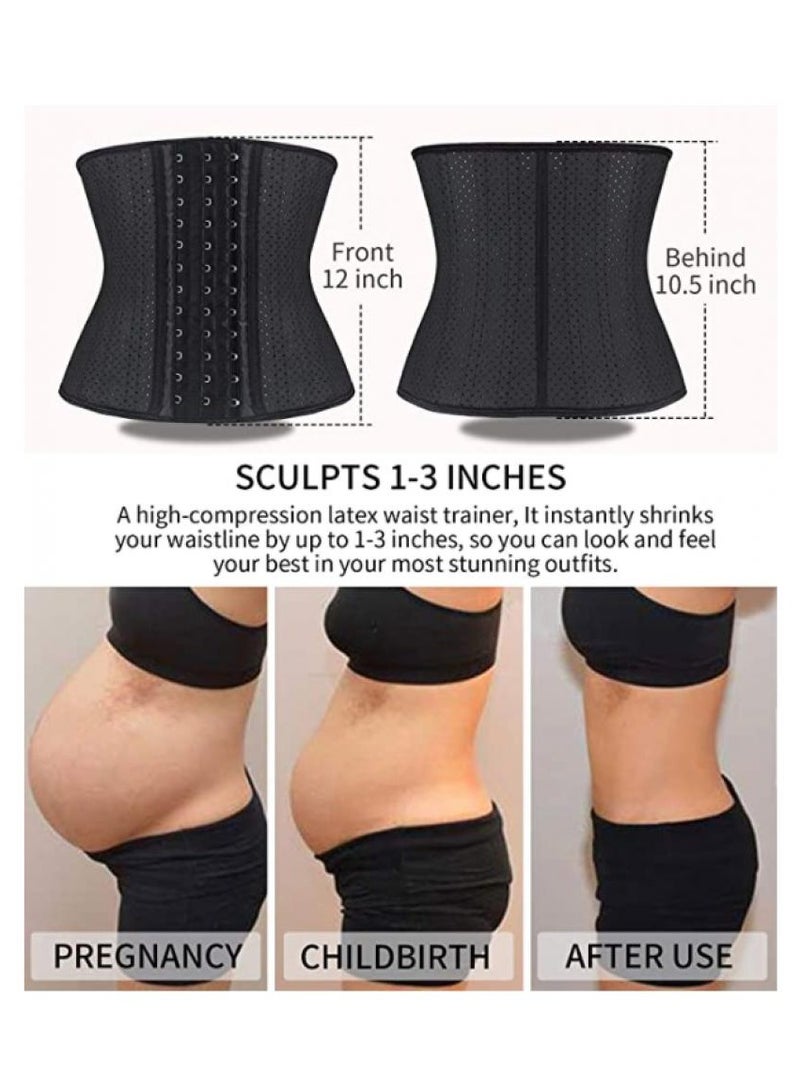 Alissa Waist Trainer Women 4 Hooks Latex Tummy Control Corset Body Shaper Cincher Girdle For Slimming Sport XXXL - Image 4