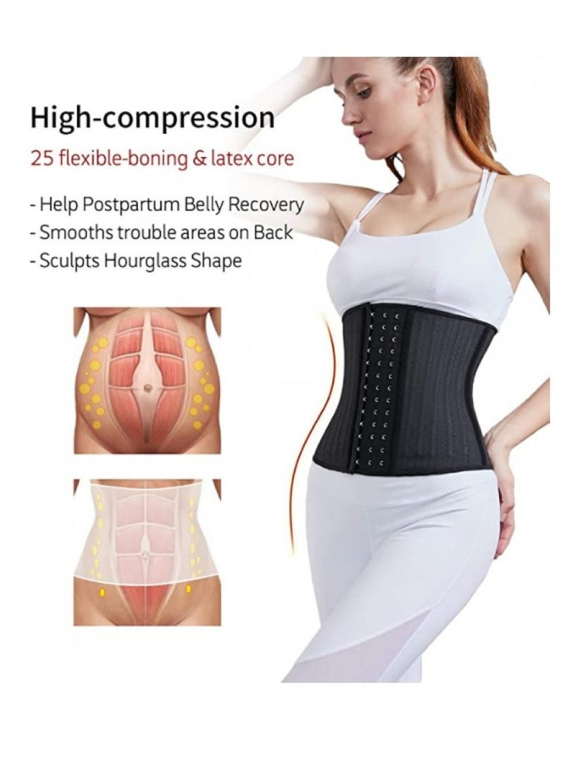 Alissa Waist Trainer Women 4 Hooks Latex Tummy Control Corset Body Shaper Cincher Girdle For Slimming Sport XXXL  - Image 2