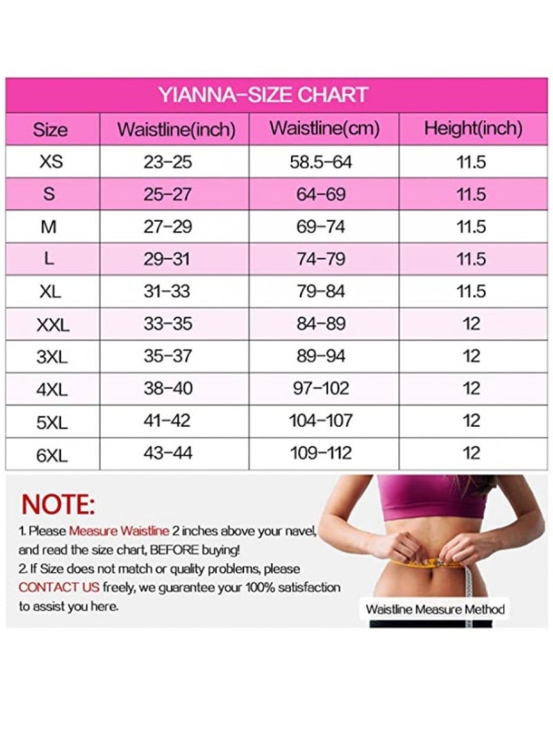 Alissa Waist Trainer Women 4 Hooks Latex Tummy Control Corset Body Shaper Cincher Girdle For Slimming Sport XXXL  - Image 3