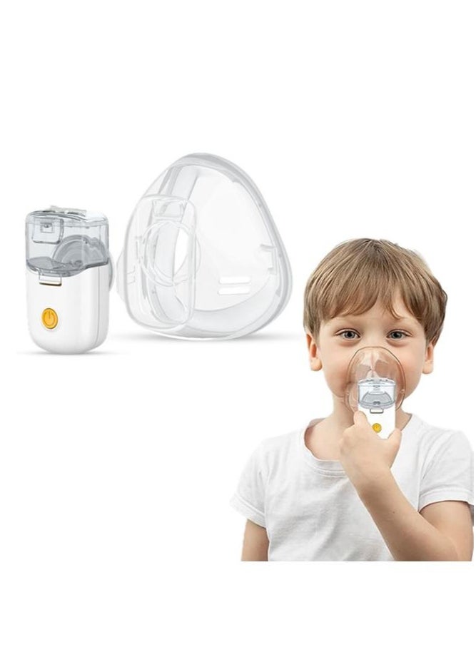 Portable inhaler Mesh Nebulizer Mini Vaporizers with storage bag 3 modes, Handheld Medical Nebulizer Steam Inhaler Atomizer Compressor Machine Humidifier Cool Mist Inhaler Suitable for Adults & Kids,