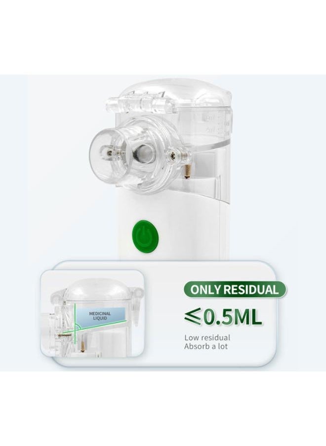 Eoptify - Portable inhaler Mesh Nebulizer Mini Vaporizers with storage bag 3 modes, Handheld Medical Nebulizer Steam Inhaler Atomizer Compressor Machine Humidifier Cool Mist Inhaler Suitable for Adults & Kids, - Image 1