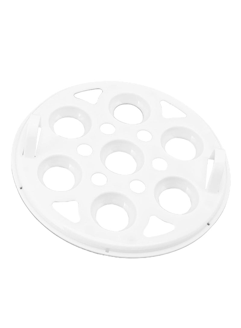 Household Electric Fast Eggs Boiler, Multifunctional Tool Mini Egg Steamer Poacher for Kitchen (Yellow, 2 Layers, 14 Slots) - Image 3