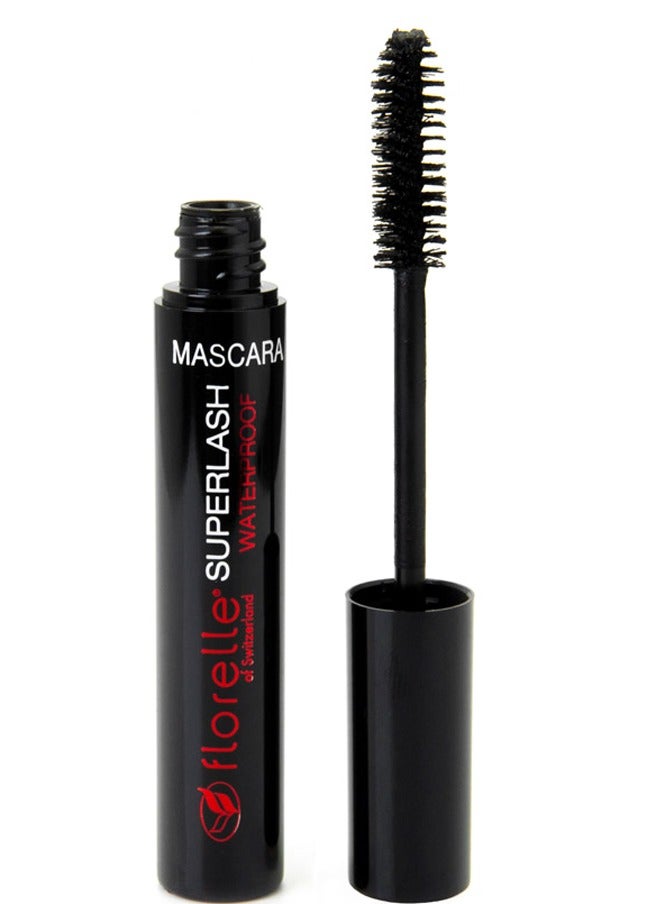florelle SUPERLASH MASCARA WATERPROOF NO.BLACK
