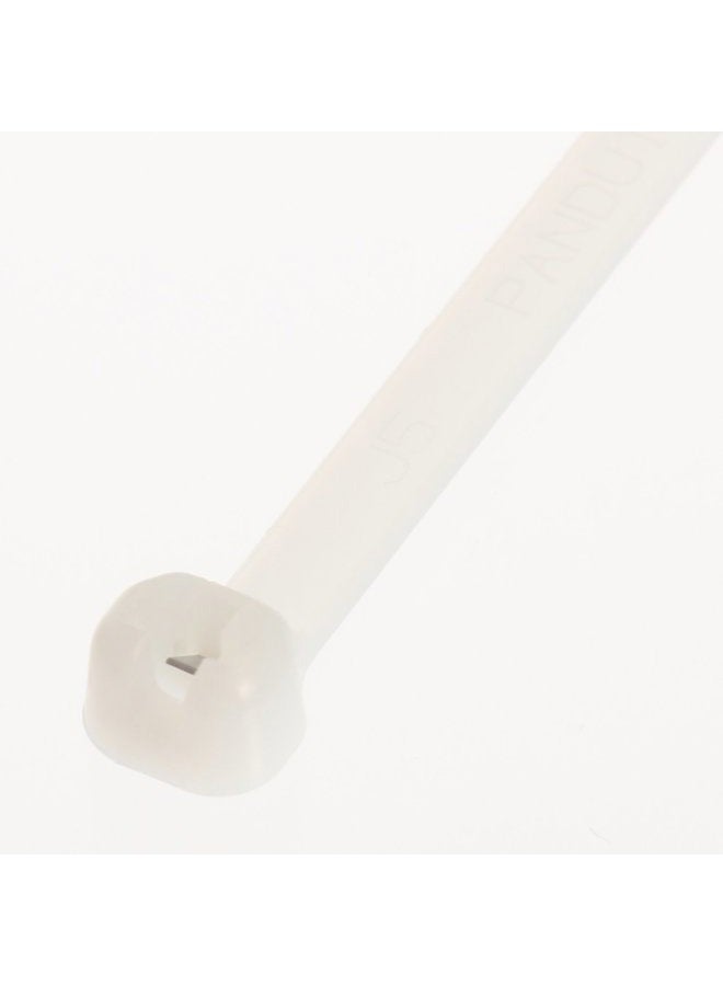 Panduit BT2S-M Cable Tie, Metal Barb, Standard, Nylon 6.6, 8.0-Inch Length, Natural (1,000-Pack) - Image 2