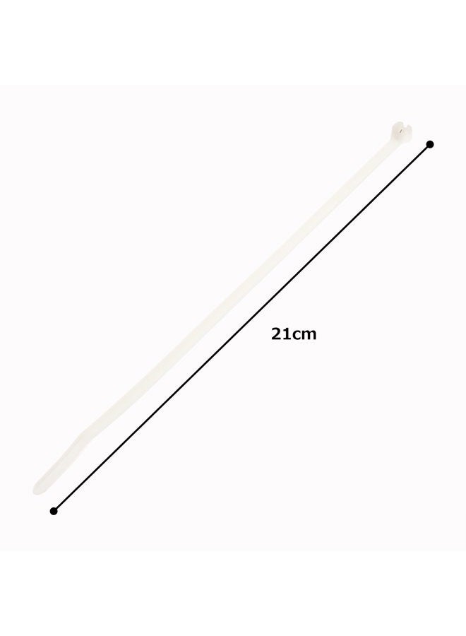 Panduit BT2S-M Cable Tie, Metal Barb, Standard, Nylon 6.6, 8.0-Inch Length, Natural (1,000-Pack) - Image 3
