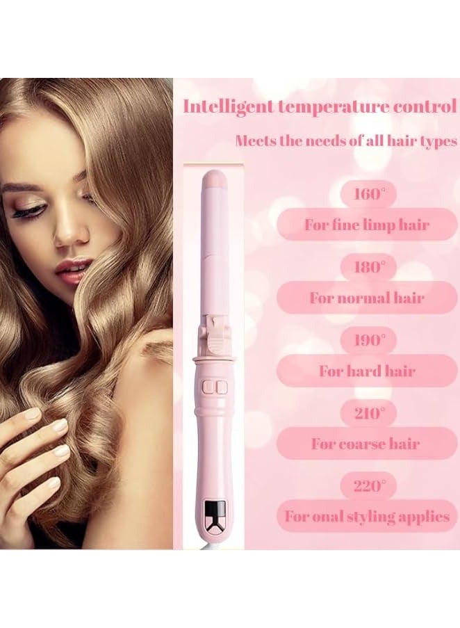 general 2024 Newest Automatic Curling Wand Rotating Curling Iron, Professional 28mm/1.1 Inch Hair Curler Hair Styling Irons Fast Heating Wand for Medium/Long Hair - Image 3