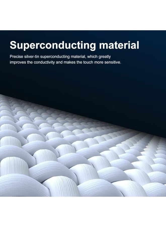 4Pcs Mobile Gaming Finger Sleeves – Ultra Sensitive Touch Screen Sleeves, Sweat-Proof Breathable Seamless Thumb Covers for PUBG, Free Fire, Call of Duty & Smartphone E-Sports, With Black Box - Image 5