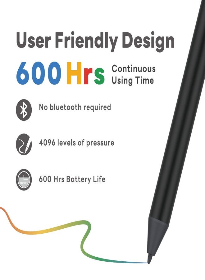 Penoval USI 2.0 Lite Stylus Pen for Some Chromebook Model, 4096 Levels Pressure & Smooth Writing Compatible with Google Pixel Tablet, Amazon Fire Max 11, ASUS Flip CX5/CM3, Lenovo Duet and More - Image 5