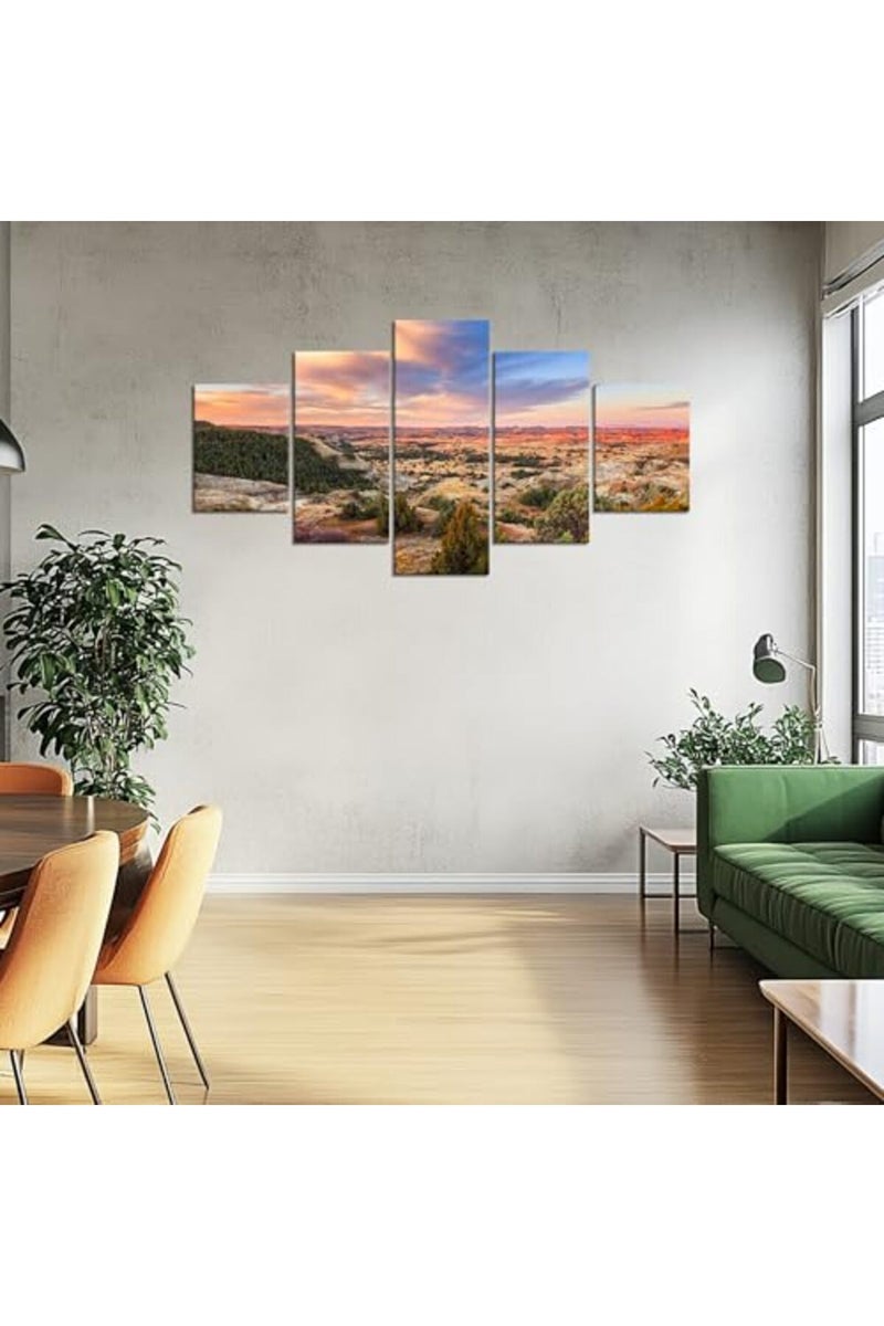 Artbrush Tower Dakota Wall Art - Theodore Roosevelt National Park Canvas Print - Image 2