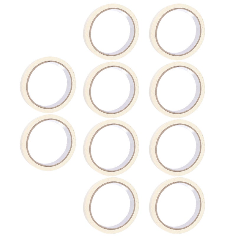 White Painters Tape: 2-Inch Wide White Masking Tape - Easy To Peel Off No Residue Craft Tape For Home Painting, DIY Crafting And Labeling Projects - Image 4