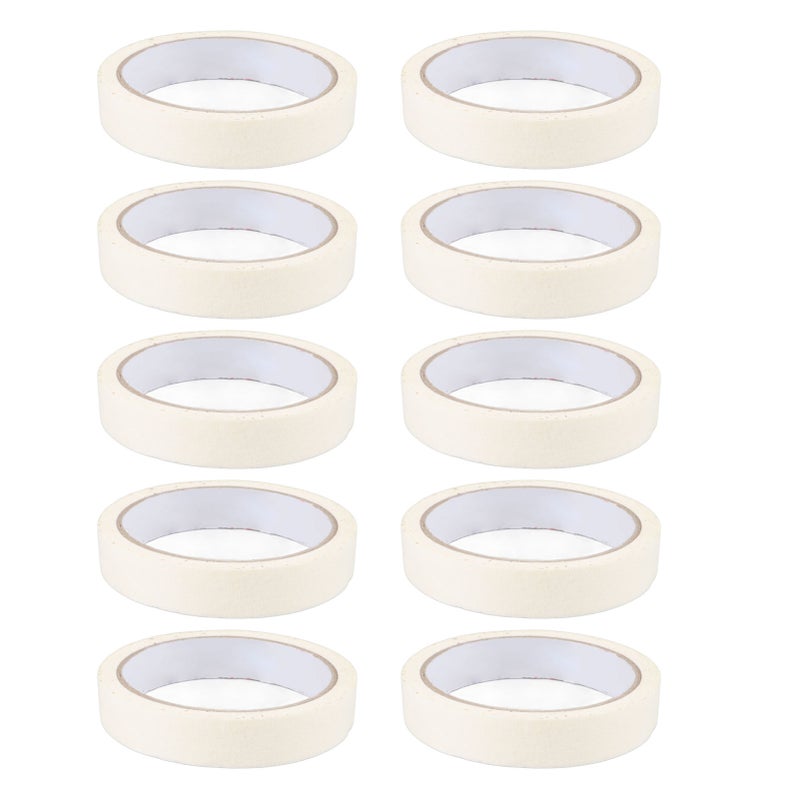 White Painters Tape: 2-Inch Wide White Masking Tape - Easy To Peel Off No Residue Craft Tape For Home Painting, DIY Crafting And Labeling Projects - Image 1